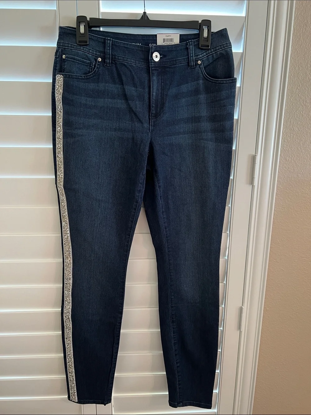 INC Denim Jeans with Sparkle Detail